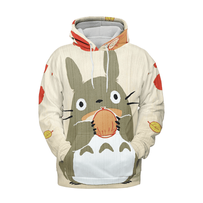 SGhibli Hoodie Totoro And The Chestnut Hoodie Colorful Unisex