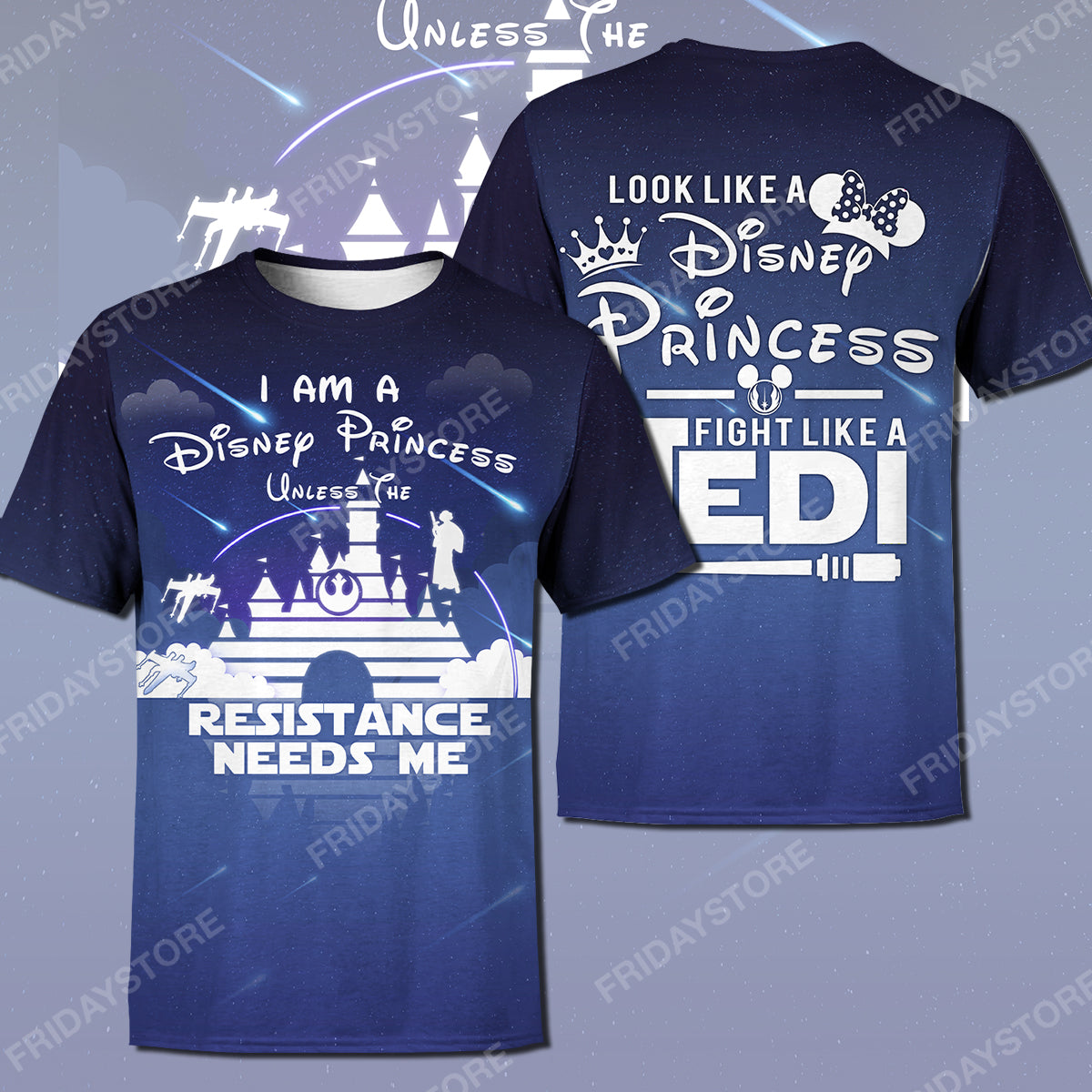 Unifinz SW DN T-shirt I'm A DN Princess Unless The Resistance Needs Me T-shirt High Quality SW DN Hoodie Sweater Tank 2026