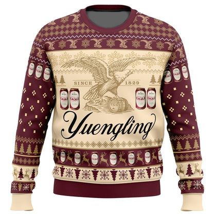 Yuengling Sweatshirt Yuengling Beer Since 1829 Sweatshirt Dark Red Unisex