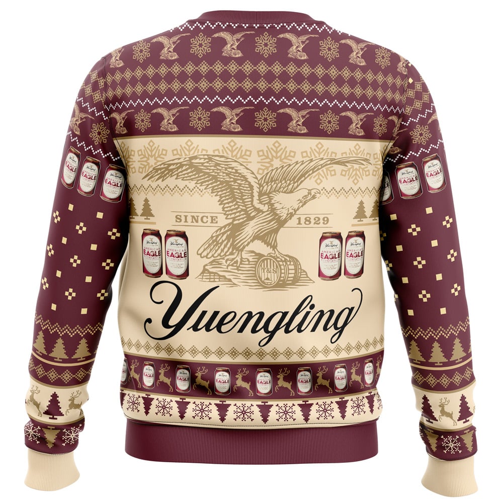 Yuengling Sweatshirt Yuengling Beer Since 1829 Sweatshirt Dark Red Unisex