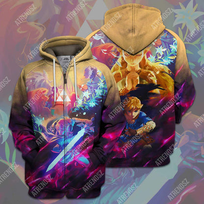 Unifinz Legend Of Zelda T-shirt Breath OF The Wild Yellow T-shirt Legend Of Zelda Hoodie Sweater Tank 2022