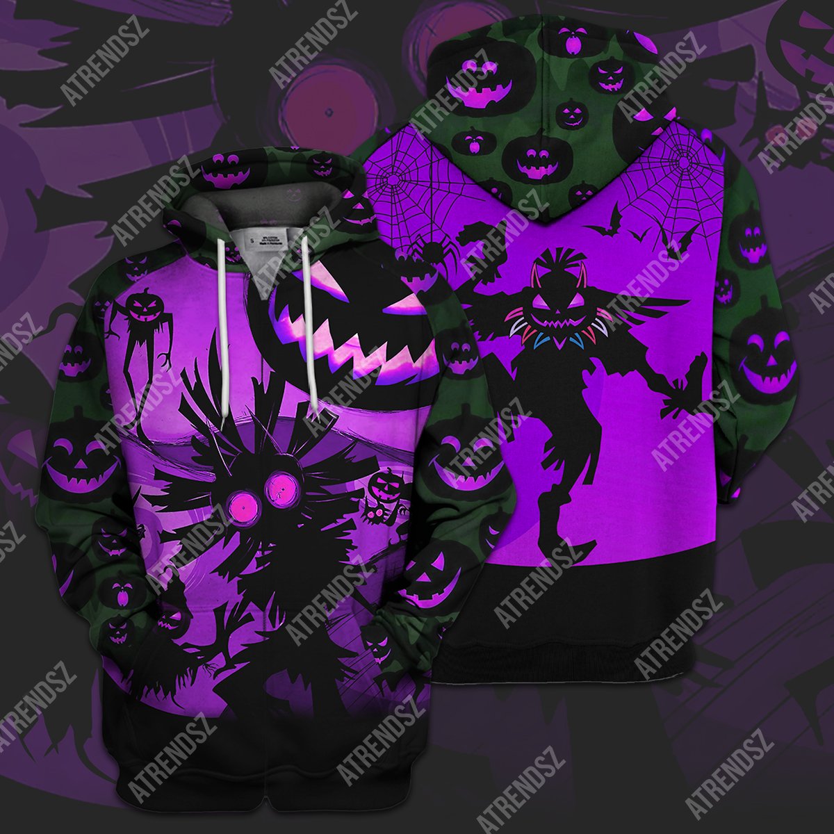 Unifinz Legend Of Zelda Halloween T-shirt Purple Halloween Skull Kid Pumpkin T-shirt Legend Of Zelda Hoodie Sweater Tank 2022