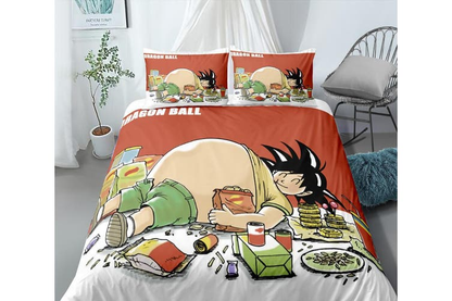 Dragon Ball Bedding Set Dragon Ball Goku Full Belly Duvet Covers Colorful Unique Gift