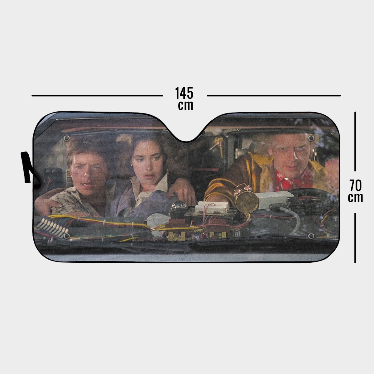  Back To The Future Windshield Sun Shade Back To The Future Characters Car Sun Shade