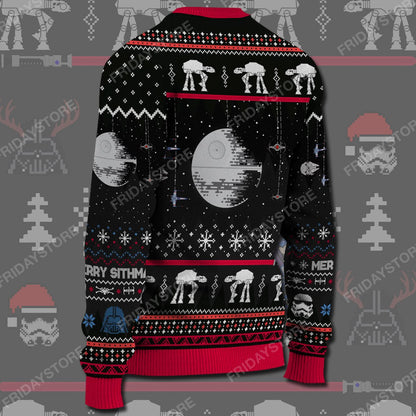 SW Merry Sithmas Christmas Pattern Sweater