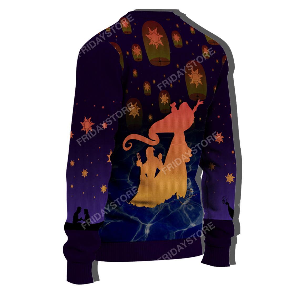 Unifinz DN Sweater Tangled Flynn Rider You Were My Dream Couple Ugly Sweater DN Flynn Ugly Sweater 2023