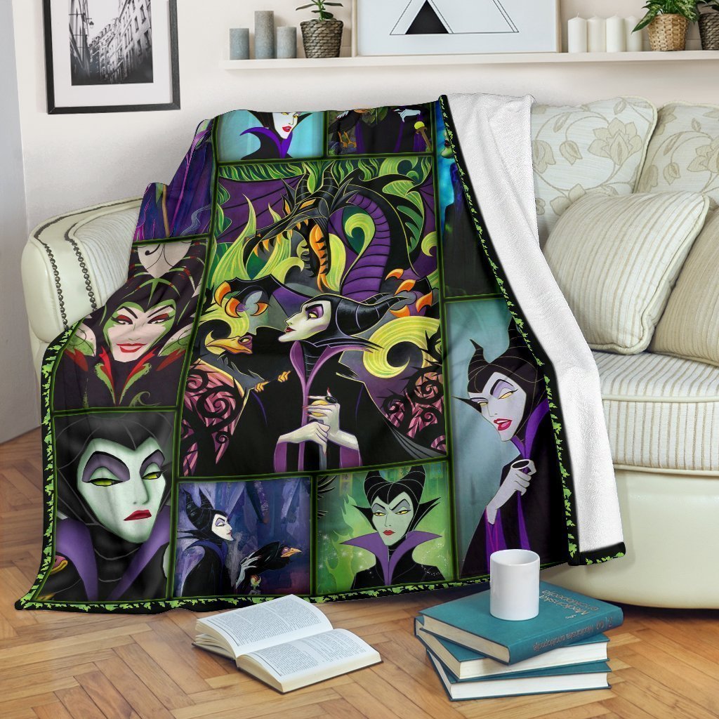 DN Blanket Villain Maleficent Blanket