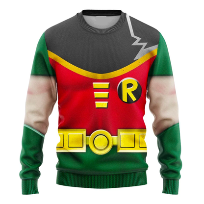 Teen Titan Hoodie Teen Titan Robin Cosplay Costume T-shirt Sweatshirt Colorful Unisex Adults New Release