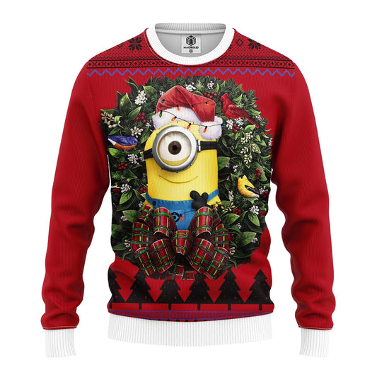 Unifinz Minions Ugly Sweater Minion Despicable Me Noel Stuart Sweater Amazing Minions Sweater 2023