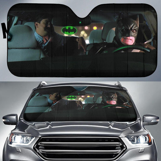  DC Batman Car Sun Shade Batman Urber Funny Windshield Sun Shade