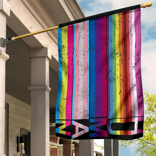 Unifinz LGBT Flags Human LGBT Color Pride Month Garden Flags LGBT House Flag 2022