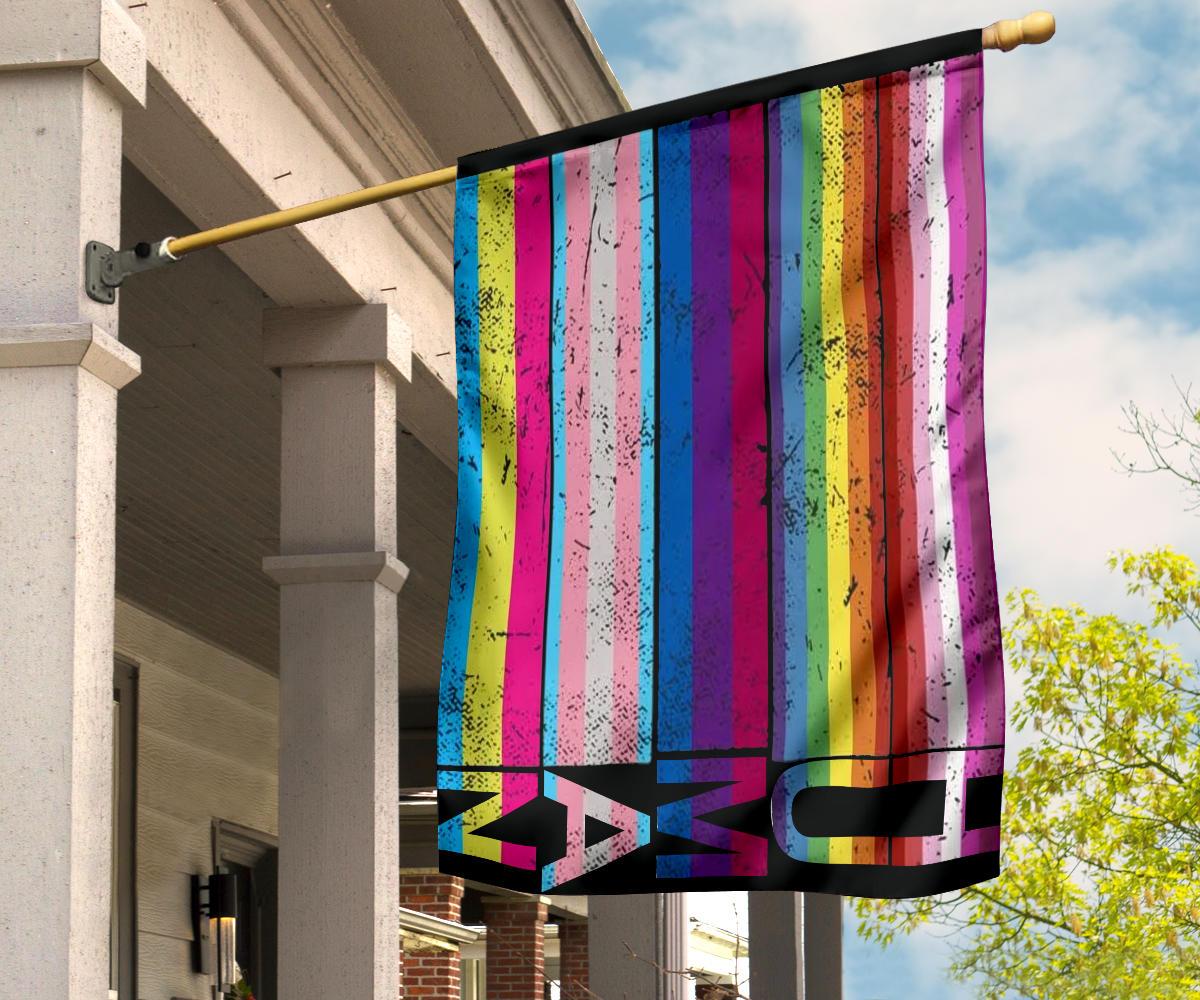 Unifinz LGBT Flags Human LGBT Color Pride Month Garden Flags LGBT House Flag 2022