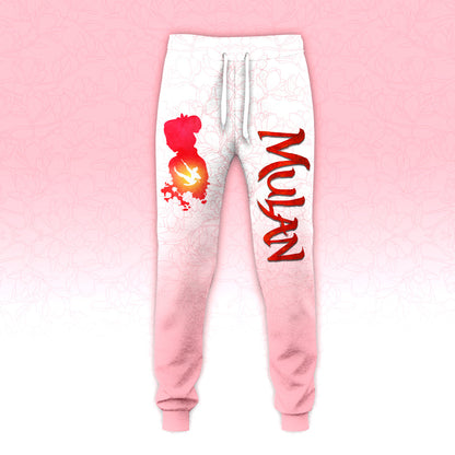 Unifinz DN Pants Princess Mulan Pink Jogger High Quality DN Mulan Sweatpants 2022