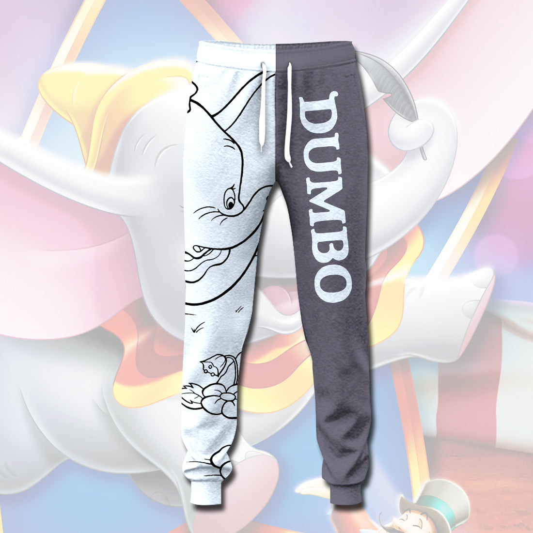 Unifinz DN Pants DUMBO ADORABLE BIG EARS ELEPHANT JOGGER CUTE HIGH QUALITY DN DUMBO SWEATPANTS 2022