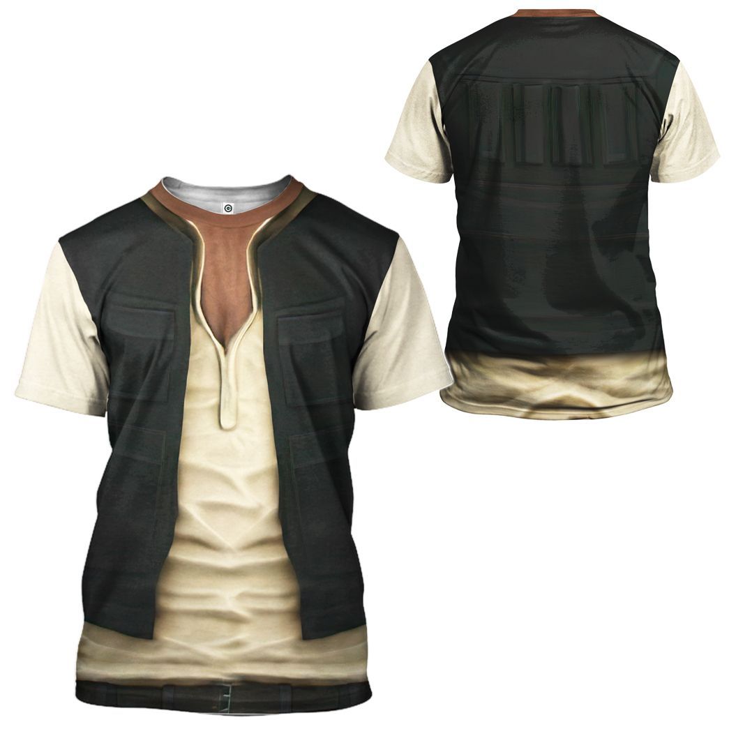  SW T-shirt SW Han Solo Costume 3d T-shirt SW Hoodie Adult Full Print Full Size