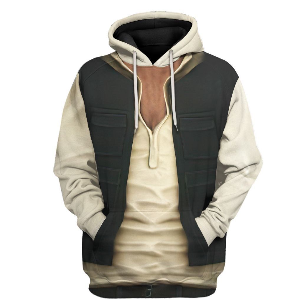  SW T-shirt SW Han Solo Costume 3d T-shirt SW Hoodie Adult Full Print Full Size