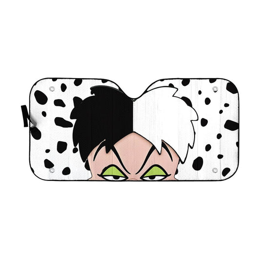 DN Car Sun Shade Cruella De Vil Windshield Sun Shade