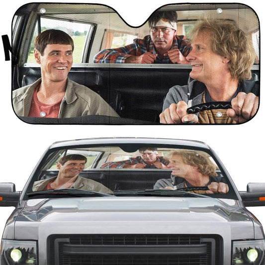  Dumb & Dumber Car Sun Shade Lloyd Christmas Harry Dunne Auto Sun Shade