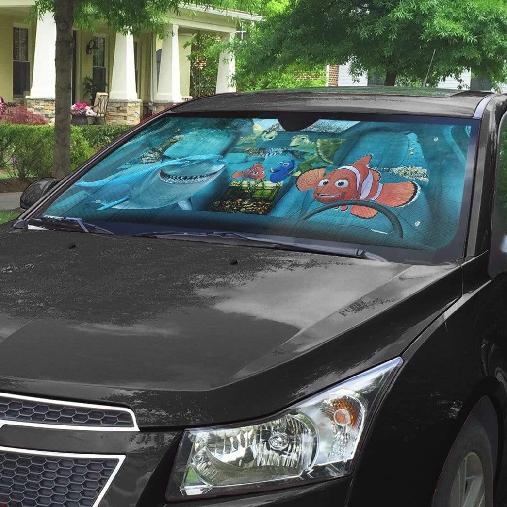 DN Car Sun Shade Finding Nemo Characters Windshield Sun Shade