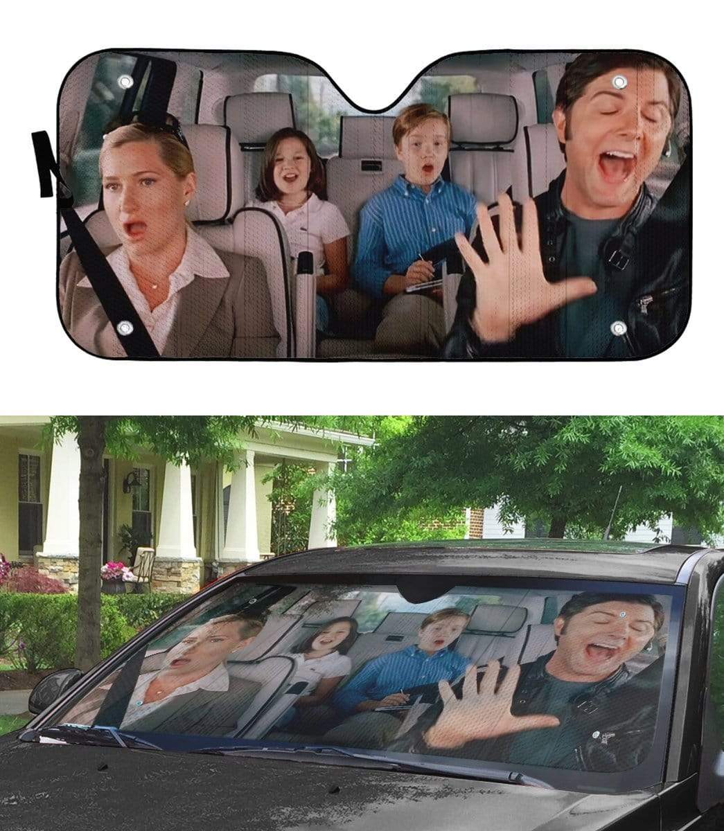  Step Brothers Car Sun Shade Step Brothers Family Auto Sun Shade