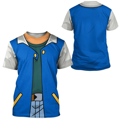 PKM Hoodie Ash Ketchum PKM Cosplay T-shirt Sweatshirt Colorful Unisex Adults New Release