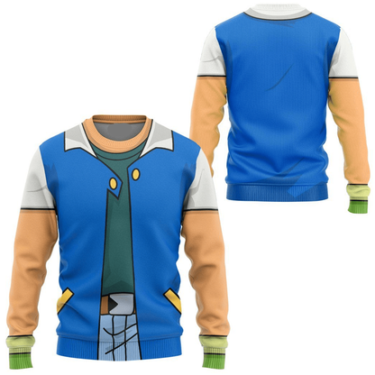 PKM Hoodie Ash Ketchum PKM Cosplay T-shirt Sweatshirt Colorful Unisex Adults New Release