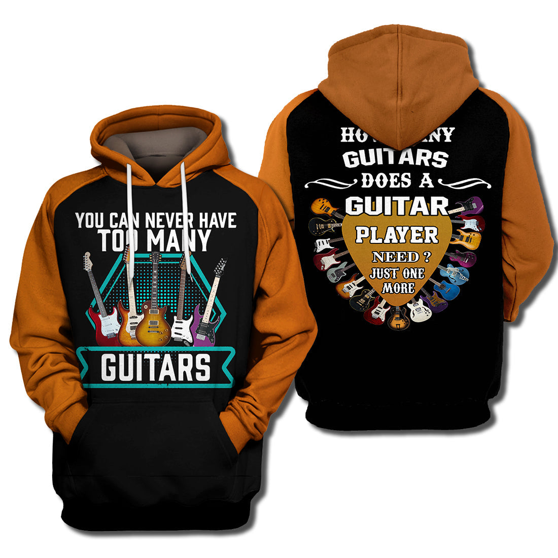 Unifinz Guitars T-shirt 3D Print Guitars Quotes T-shirt Awesome Guitars Hoodie Sweater Tank 2022