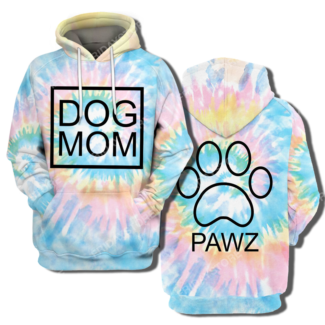 Unifinz Dog Mom T Shirt Dog Mom Tie Dye Hoodie Dog Mom Hoodie Awesome Dog Hoodie Shirt Sweater Tank Gift For Dog Lover 2023