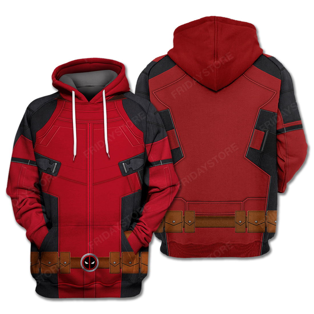 Unifinz MV Hoodie DeadPool Cosplay DeadPool Costume T-shirt DP Hoodie Sweater Tank Awesome Cool Cosplay Costume 2022