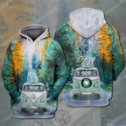 Unifinz Hippie T-shirt And Into The Forest I Go Camping T-shirt Amazing High Quality Hippie Hoodie Sweater Tank 2022