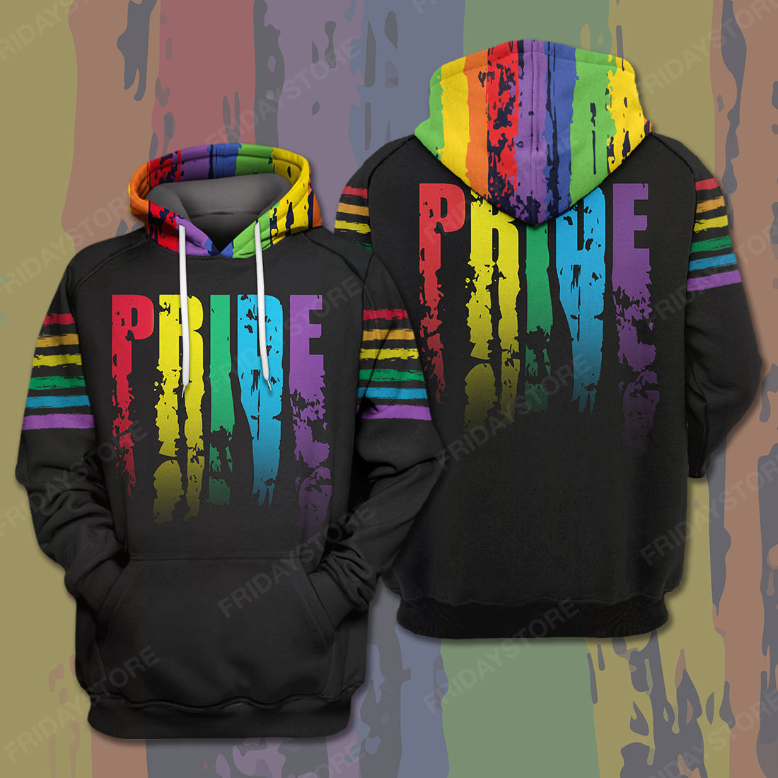 Unifinz LGBT T-shirt LGBT Rainbow Color PRIDE Black T-shirt LGBT Hoodie LGBT Tank Sweater 2022