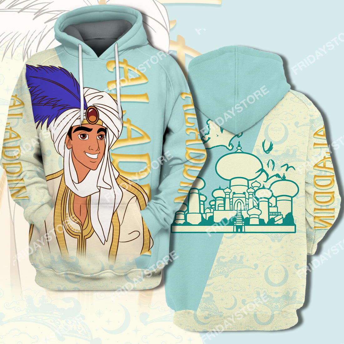 Unifinz DN T-shirt Aladdin Couple T-shirt Awesome High Quality DN Aladdin Hoodie Shirt Sweater Tank 2022