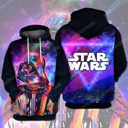 Unifinz SW T-shirt SW Darth Vader Colorful T-shirt Cool High Quality SW Hoodie Sweater Tank 2022
