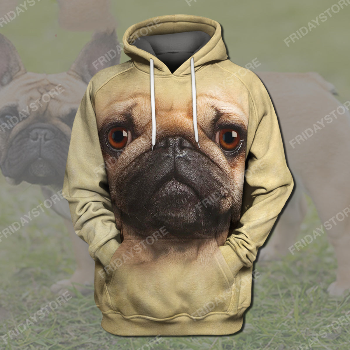 Unifinz Dog T-shirt French Bulldog Yellow Hoodie French Bulldog Dog Graphic Shirt Awesome Dog Hoodie Sweater Tank Apparel 2022