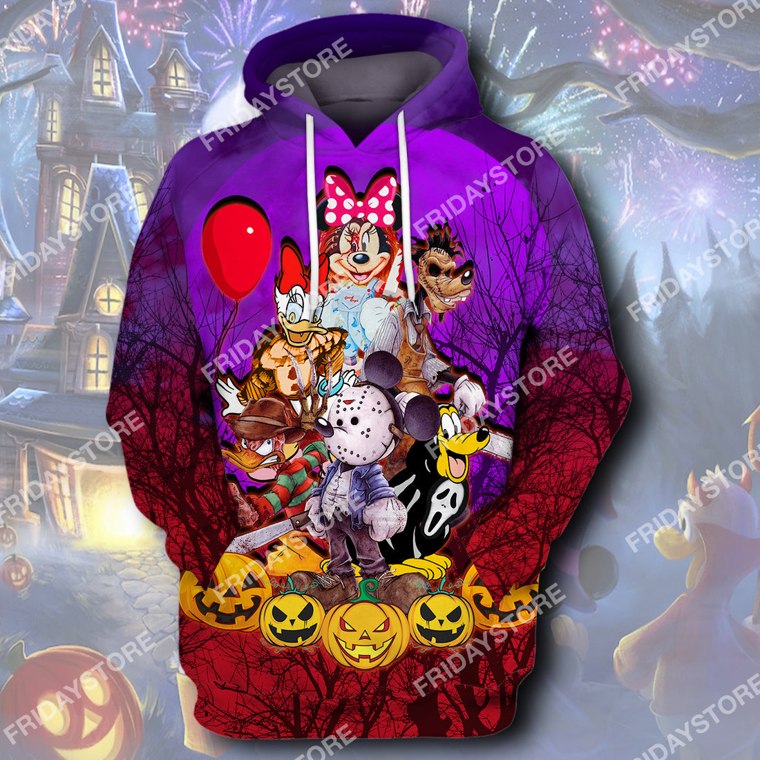 Unifinz DN T-shirt DN Characters Cosplay Horror Halloween T-shirt Amazing High Quality DN Halloween Hoodie Sweater Tank 2022