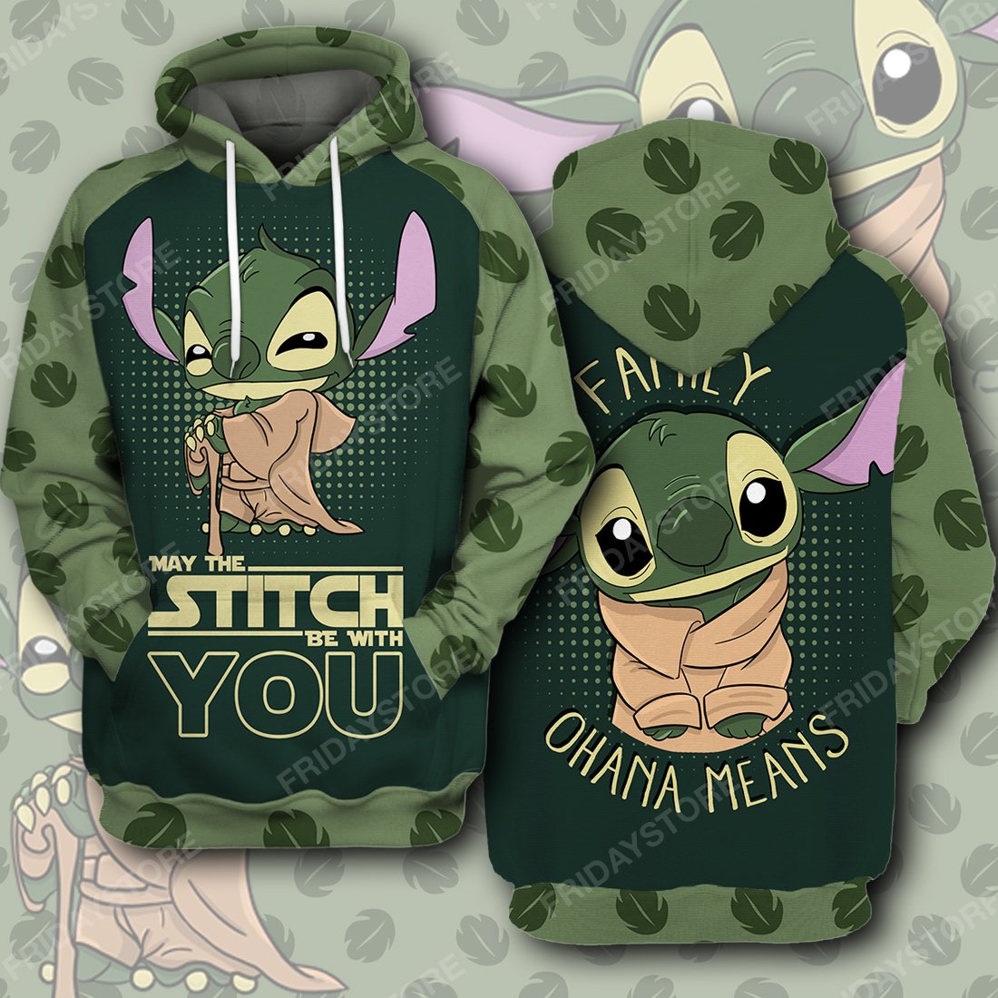 SW May The Stitch Be With You All Over Print Hoodie T-shirt