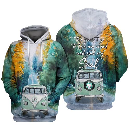 Unifinz Hippie T-shirt And Into The Forest I Go Camping T-shirt Amazing High Quality Hippie Hoodie Sweater Tank 2027