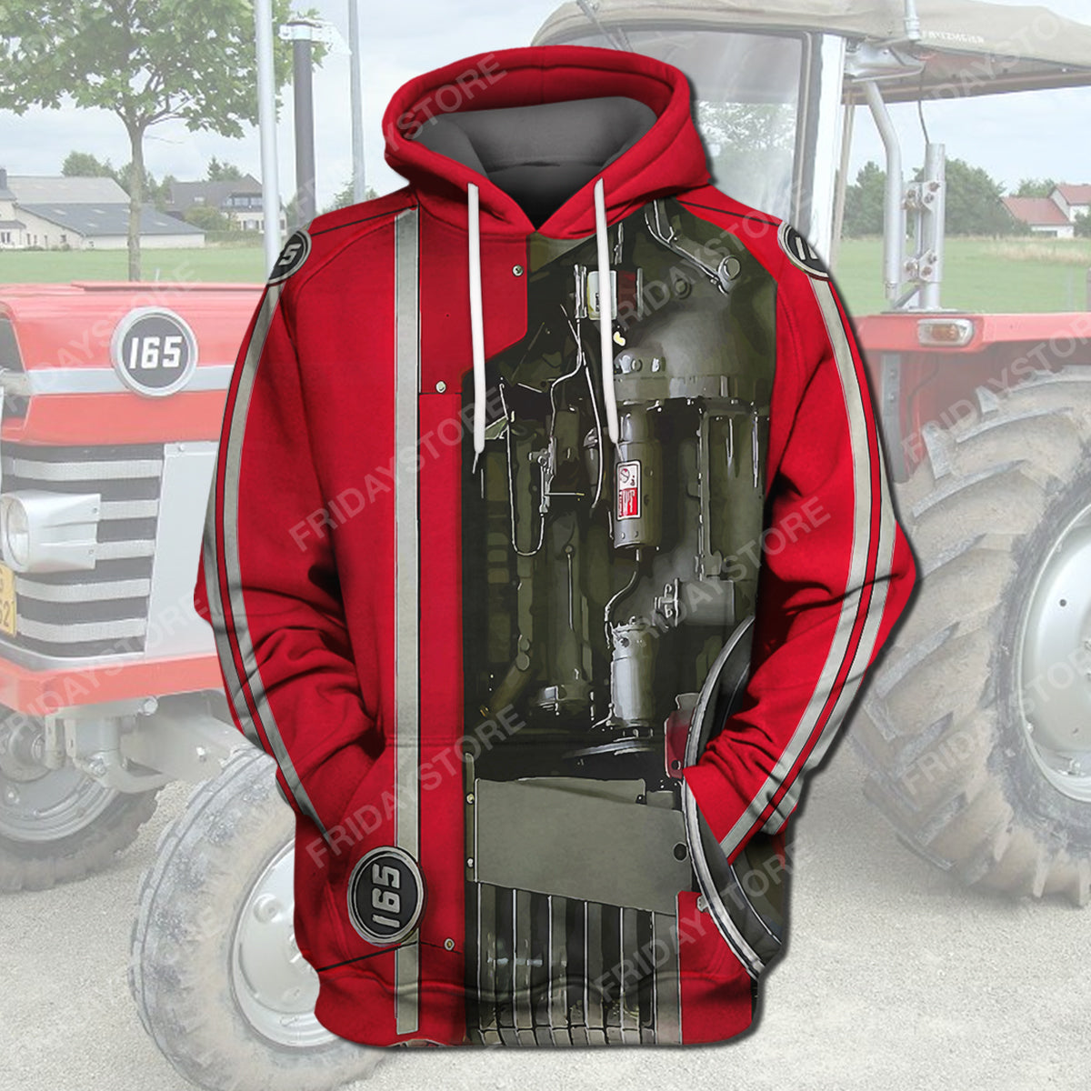 Unifinz Farmer T-shirt Farm Massey Ferguson Tractor Costume T-shirt Amazing Farmer Hoodie Sweater Tank Tractor Apparel 2022