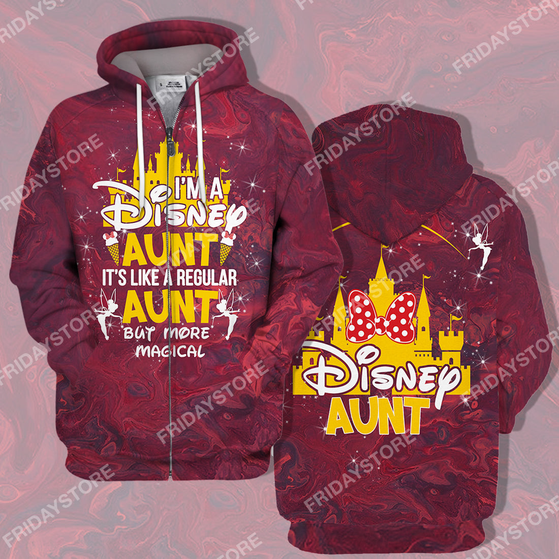 Unifinz DN T-shirt Hoodie DN Aunt It's Like A Regular Aunt But More Magical Quote T-shirt Cute Aunt Tshirt Hoodie Sweater Tank 2022