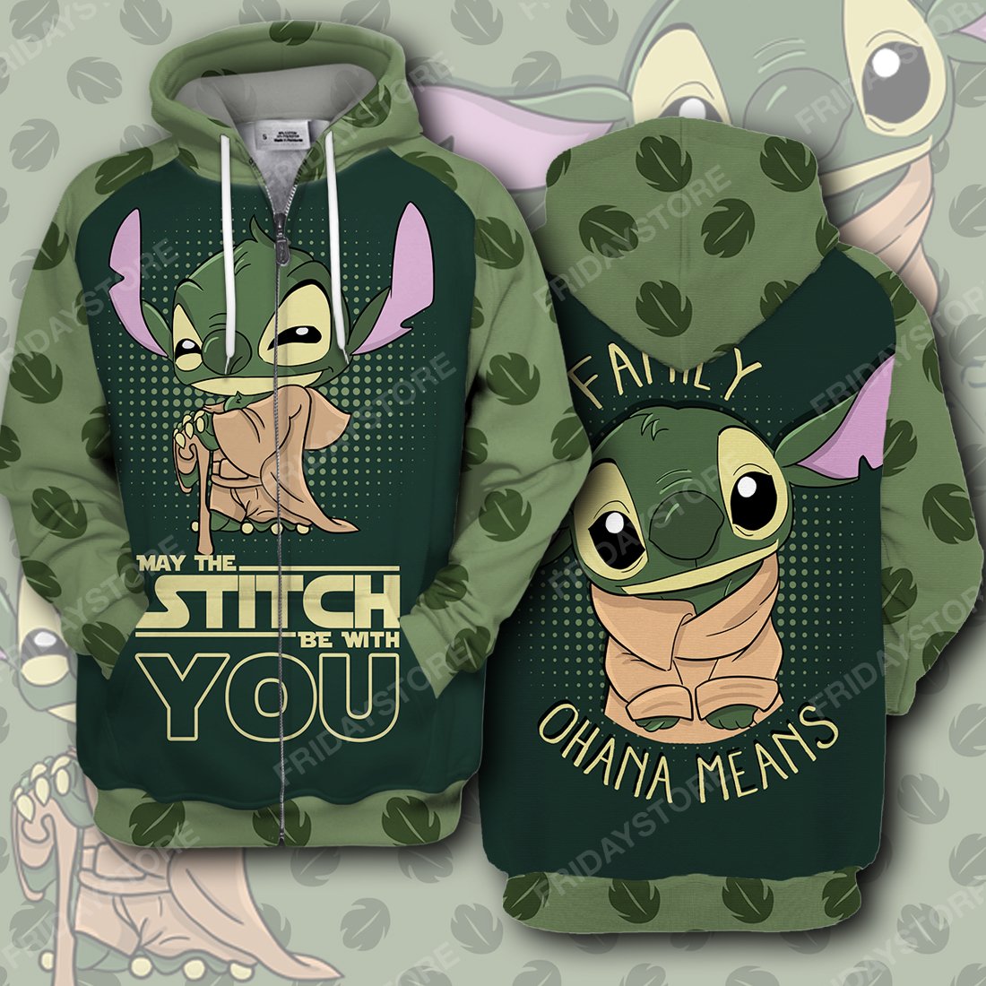 SW May The Stitch Be With You All Over Print Hoodie T-shirt