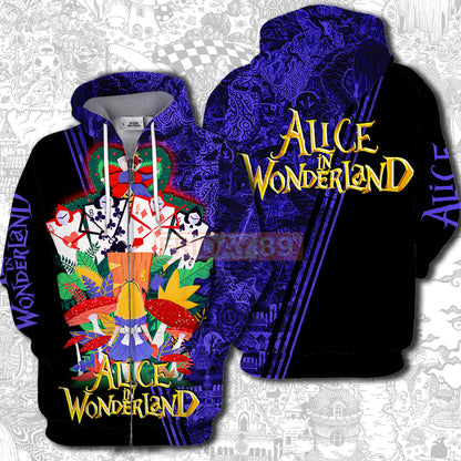 Unifinz DN AIW T-shirt A IN WONDERLAND RQ AND ARMY T-shirt Awesome DN AIW Hoodie Sweater Tank 2023