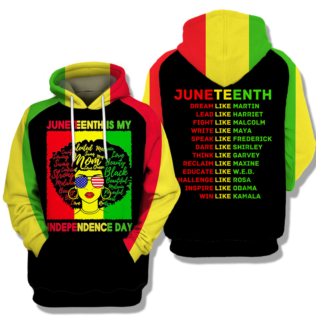 Unifinz Melanin Black Culture Shirt Juneteenth Is My Independence Day T-shirt Melanin Hoodie Freeish 1865 Juneteenth Freedom Day 2023