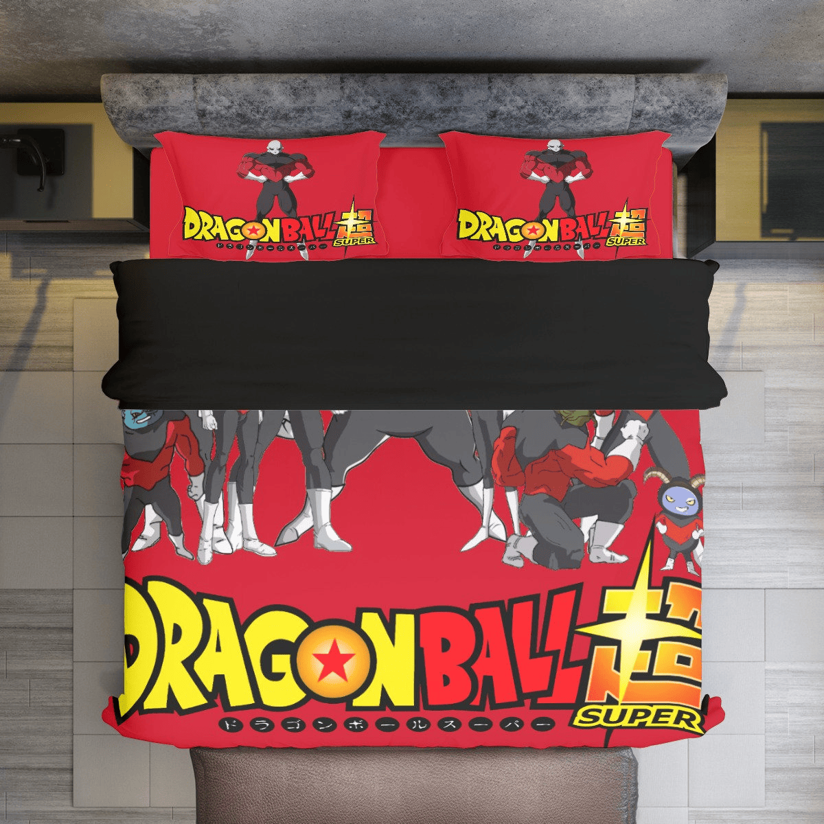 Dragon Ball Bedding Set Kettol The Pride Troopers Graphic Duvet Covers Red Unique Gift