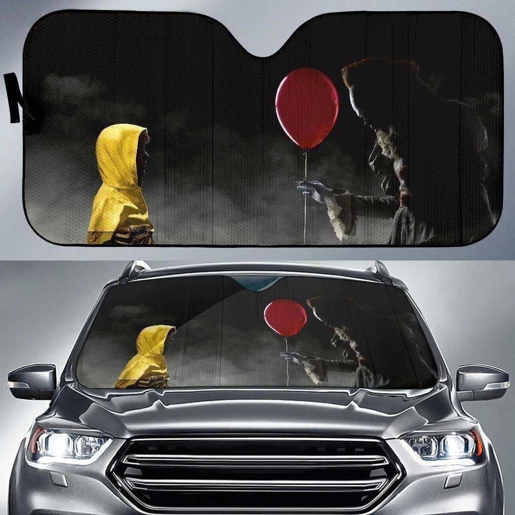  Horror Car Sun Shade IT Bait The Kid Windshield Sun Shade