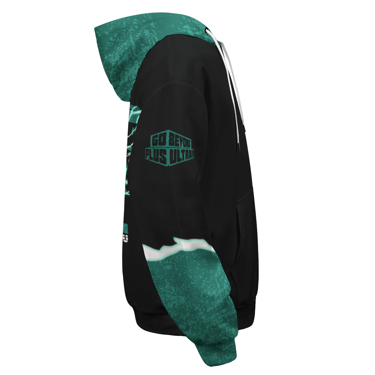  My Hero Academia Hoodie Boku No Hero Academia Apparel Izuku Midoriya Green Black Hoodie Adult Full Print