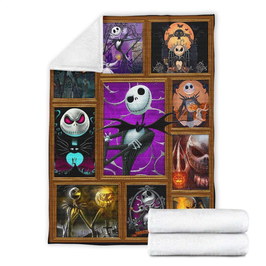  Nightmare Before Christmas Blanket Jack Skellington The Pumpkin King Blanket