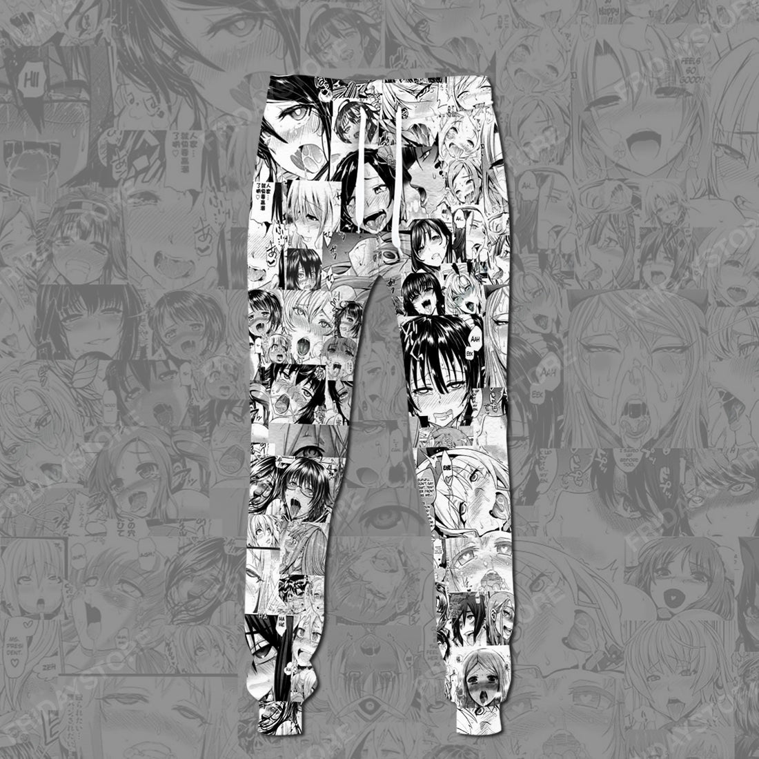 Unifinz Ahegao Pants Ahegao Jogger Set Awesome Ahegao Anime Joggers 2022