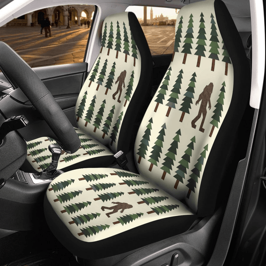 Bigfoot Car Seat Covers Bigfoot Tree Pattern Seat Covers