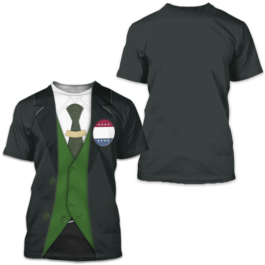 Loki T-shirt Loki President Tv Series Costume T-shirt Green Unisex