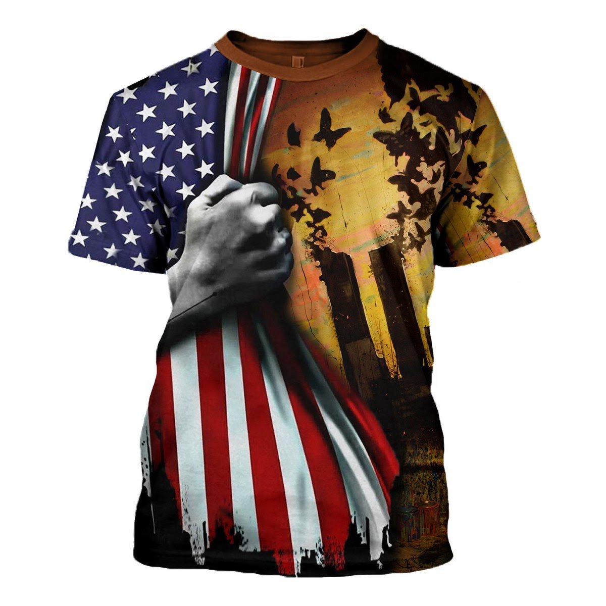 Patriot Day T-shirt September 11th Shirt September 11th Remembrance American Flag Hoodie Patriot Day Hoodie